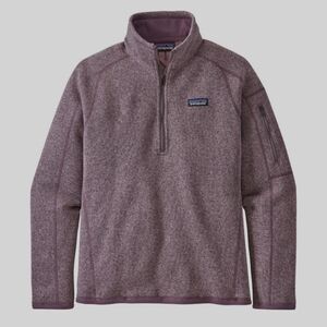 Patagonia Better Sweater 1/4-Zip Fleece Pullover, Hazy Purple, Slim Fit, Size L